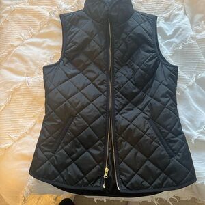 Old Navy Black Quilted Women's Vest